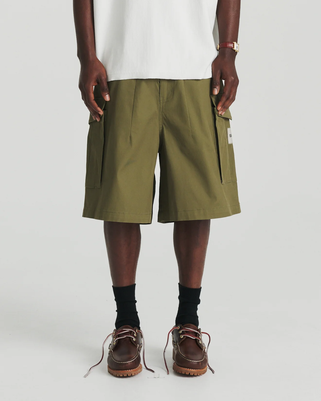 Cargo Charlie Short - Khaki - Image 4